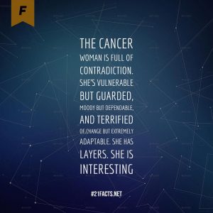 Interesting Facts about Cancer Woman