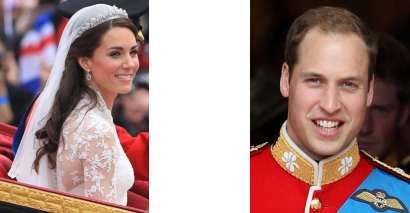 Catherine Middleton and Prince William
