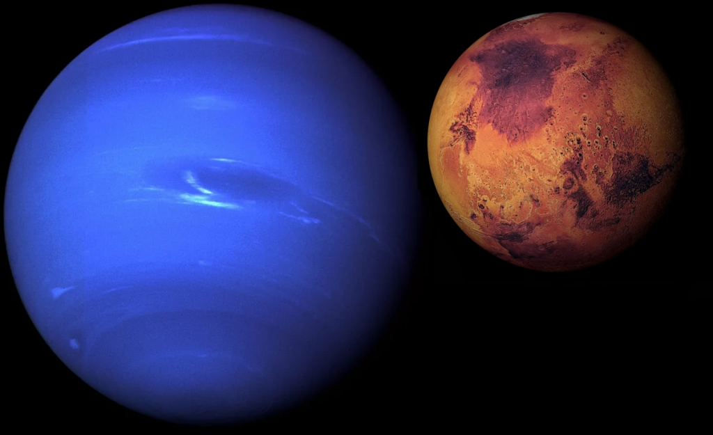 4 июня – 21 июня. Соединение Марса и Нептуна