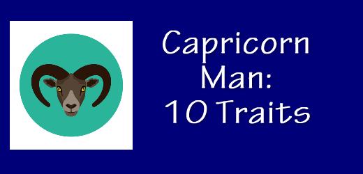 Capricorn man personality traits