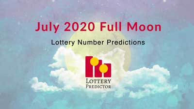 July 2020 Full Moon Lottery Numbers