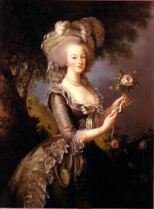 Marie Antoinette requires a century offset of +4.