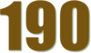 190 — изображение числа сто девяносто (картинка 3)