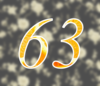63 — изображение числа шестьдесят три (картинка 4)