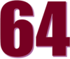 64 — изображение числа шестьдесят четыре (картинка 3)