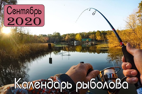 СЕНТЯБРЬ Календарь рыболова