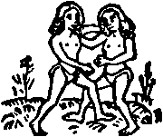 Gemini sign (glyph).