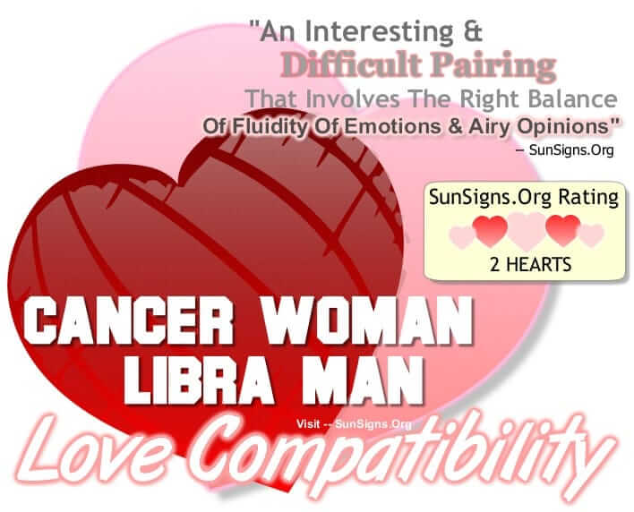 cancer woman libra man