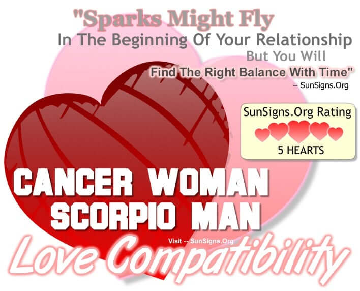 cancer woman scorpio man