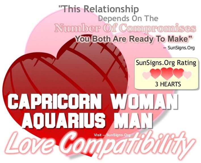 capricorn woman aquarius man