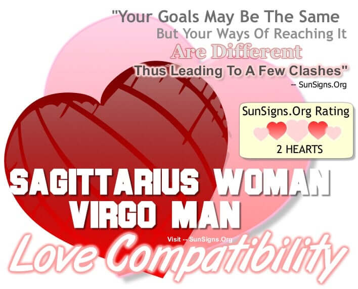 sagittarius woman virgo man