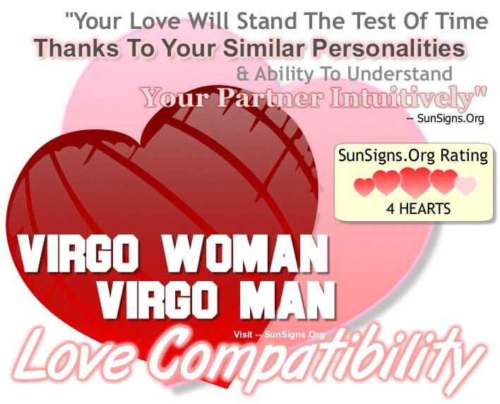 virgo woman virgo man