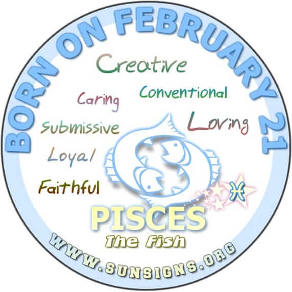 february 21 birthday personality