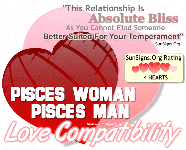 Pisces Woman Pisces Man Love Compatibility