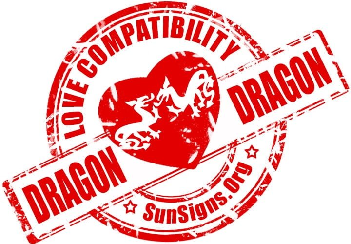 Dragon Dragon Compatibility. When two Dragons fall in love, the result is pure magic.