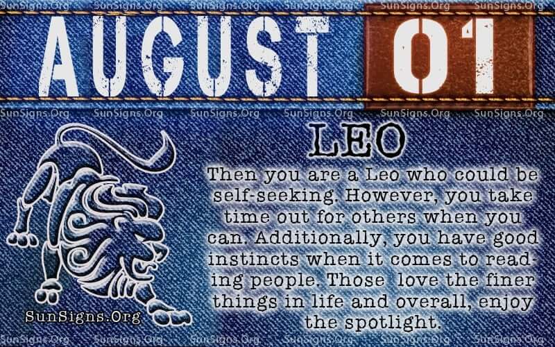 august 1 leo birthday calendar