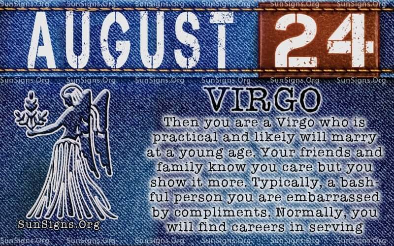 august 24 virgo birthday calendar