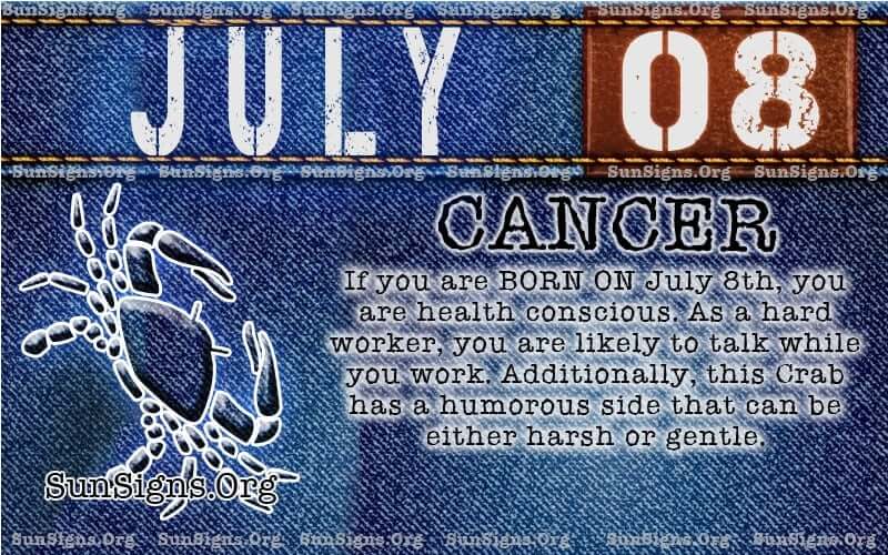 july 8 cancer birthday calendar