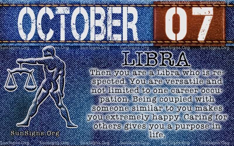 october 7 libra birthday calendar