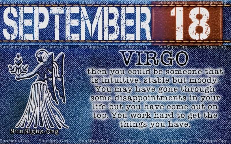 september 18 virgo birthday calendar