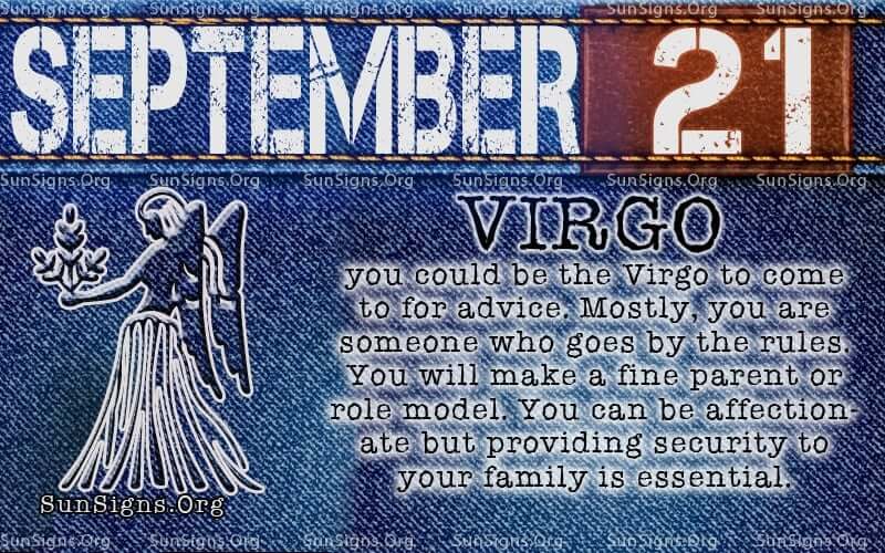 september 21 virgo birthday calendar