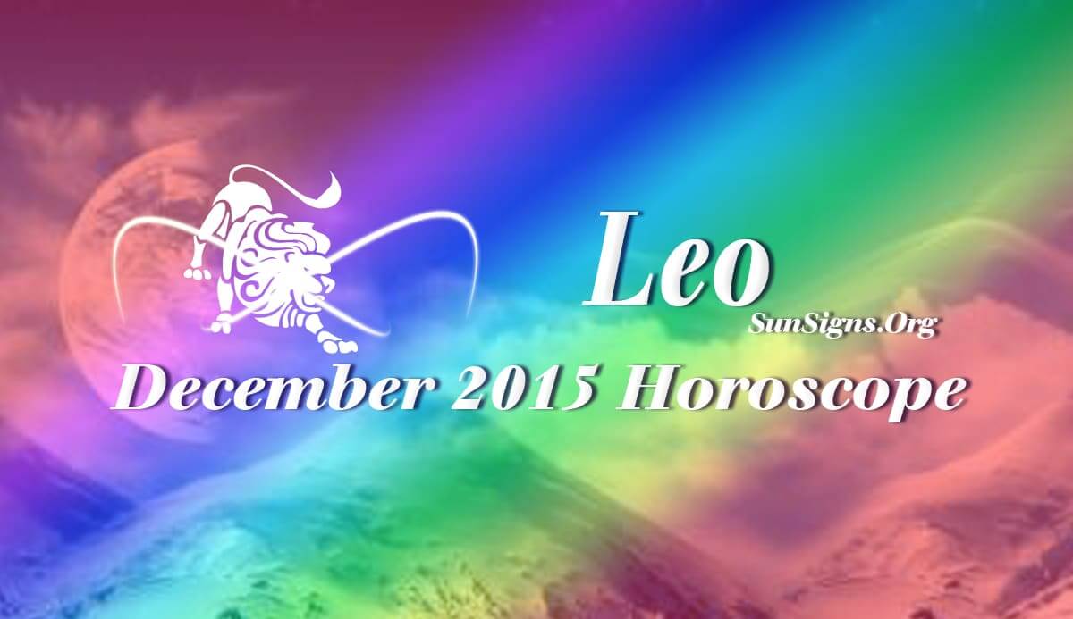 December 2015 Leo Horoscope forecasts that you can achieve your goals in life with the help of others