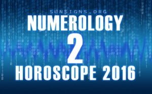 2 numerology horoscope 2016