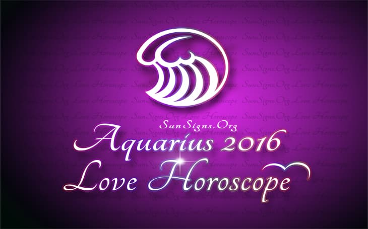 2016 aquarius love horoscope