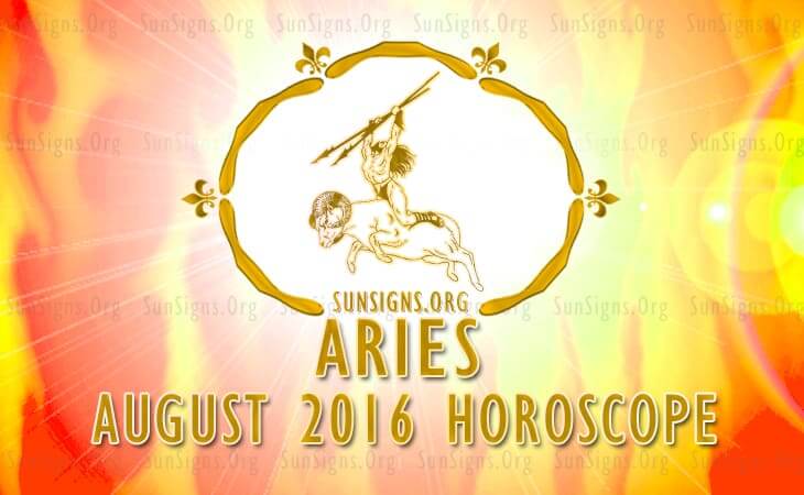 aries august 2016 horoscope