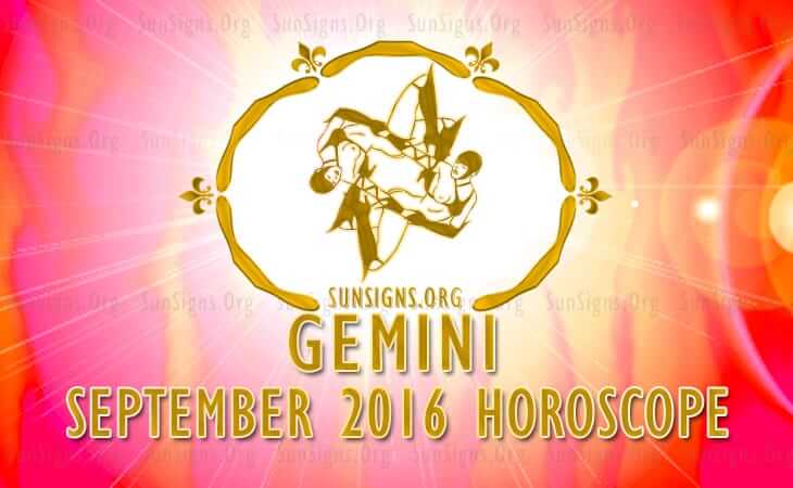 gemini september 2016 horoscope