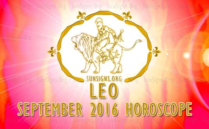 leo september 2016 horoscope