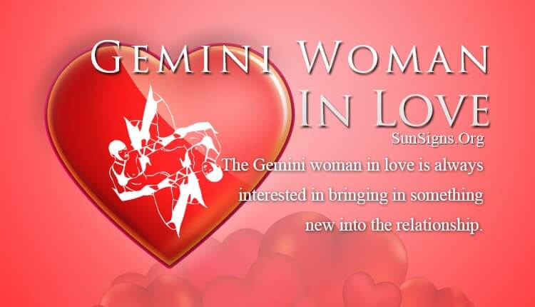 gemini woman in love