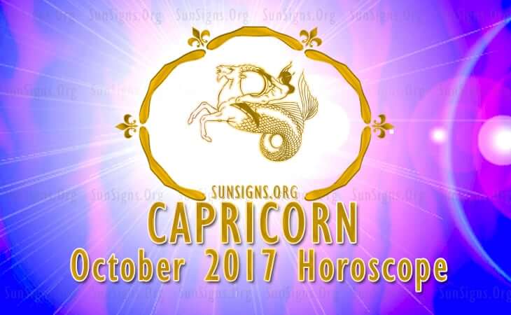 capricorn october 2017 horoscope