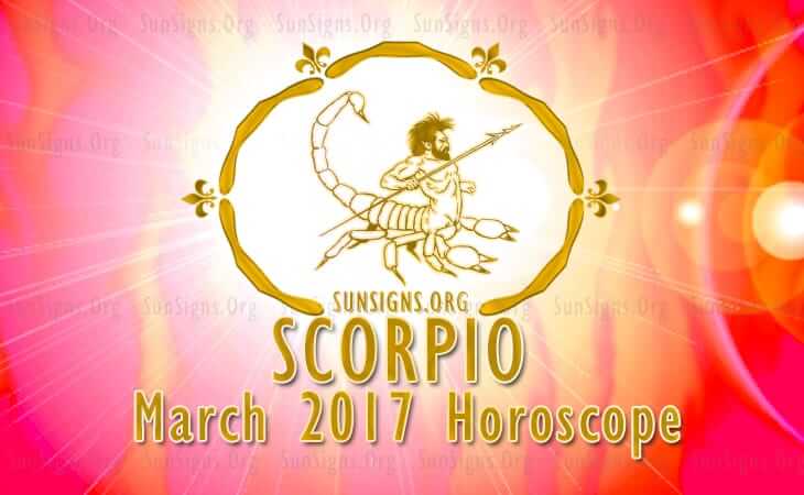 scorpio march 2017 horoscope