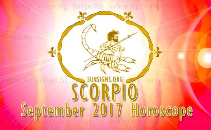 scorpio september 2017 horoscope