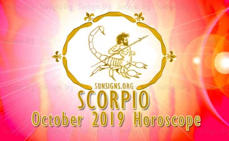 Scorpio October 2019 Horoscope