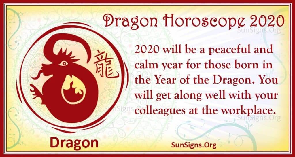 dragon horoscope 2020