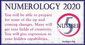 Number 5 - 2020 Numerology Horoscope