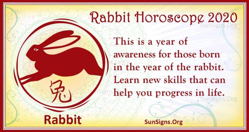 rabbit horoscope 2020