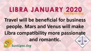 Libra January 2020 Horoscope