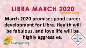 Libra March 2020 Horoscope