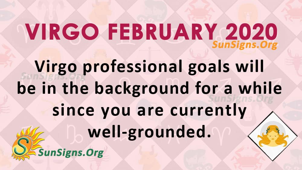 Virgo February 2020 Horoscope