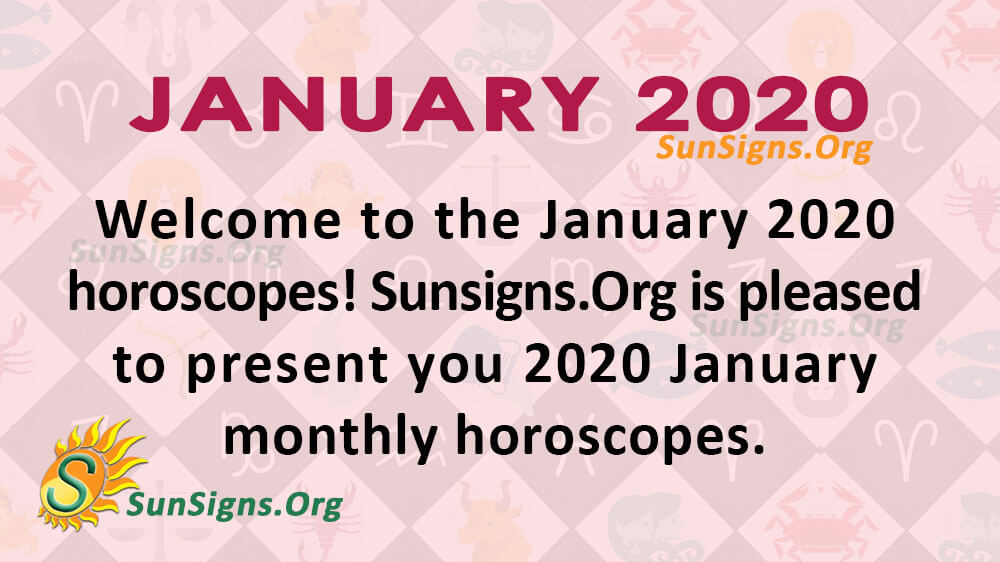 January 2020 Horoscope