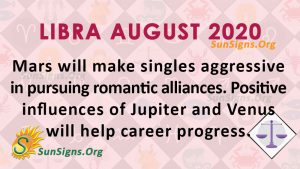 Libra August 2020 Horoscope