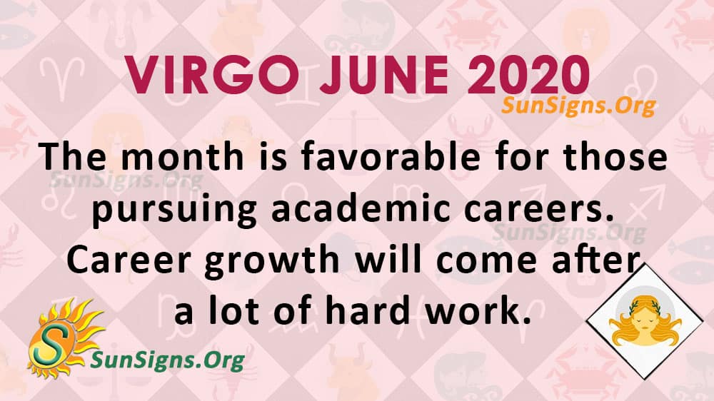 Virgo June 2020 Horoscope