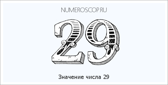 29 значение числа: Что означает число 29? Значение числа 29 в нумерологии